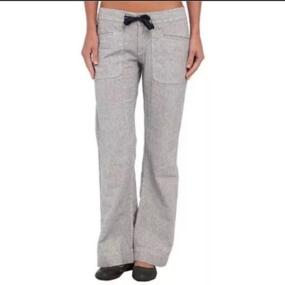 The North Face Larison Navy Striped Linen Pants